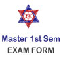 TU Faculty of Management Master 1st Semester Exam Form Fill up notice 