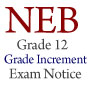 NEB Class 12 Grade Increment Exam Routine and Form Fill-up Notice 2083 (2026)