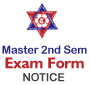 TU Master Level 2nd Semester Exam Form Notice (TU Faculty of Management)